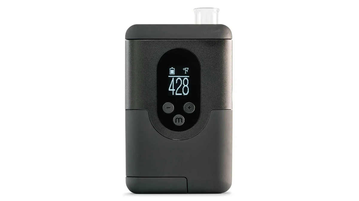 Compact pocket-sized portable vaporiser suitable for individual traveller limits
