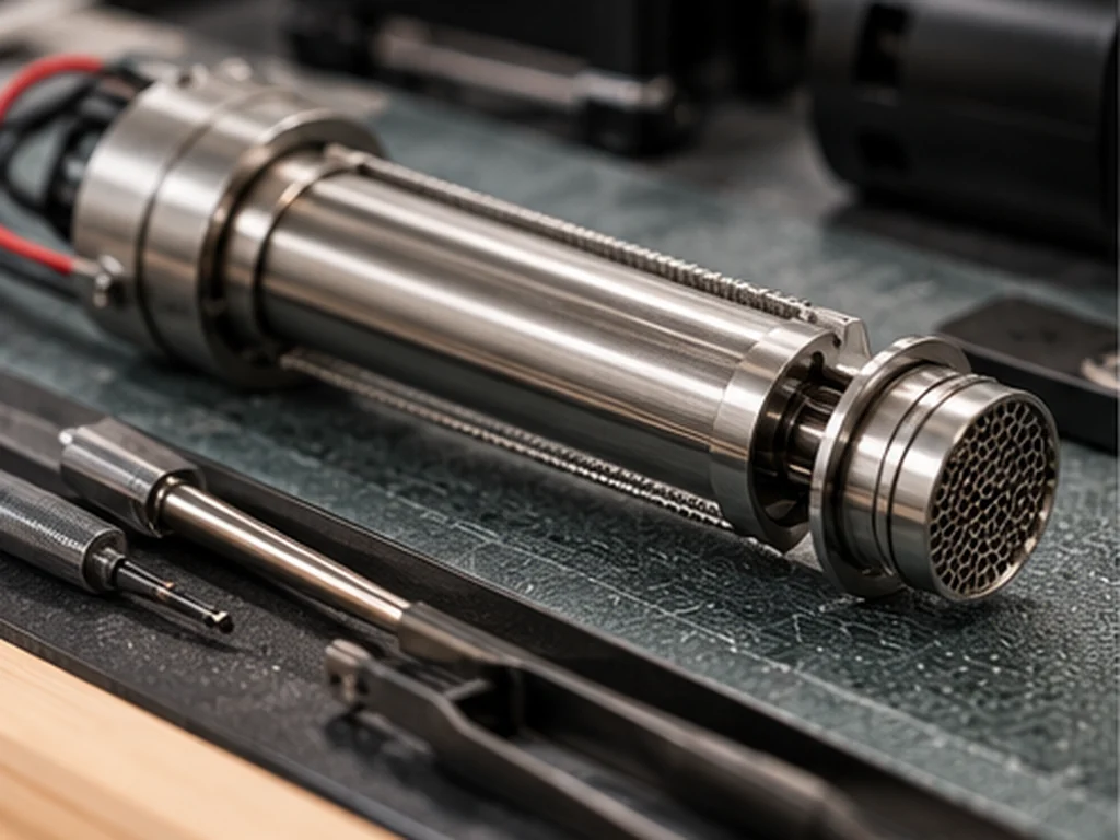 Assembly for conducting heated air through a tube and filter