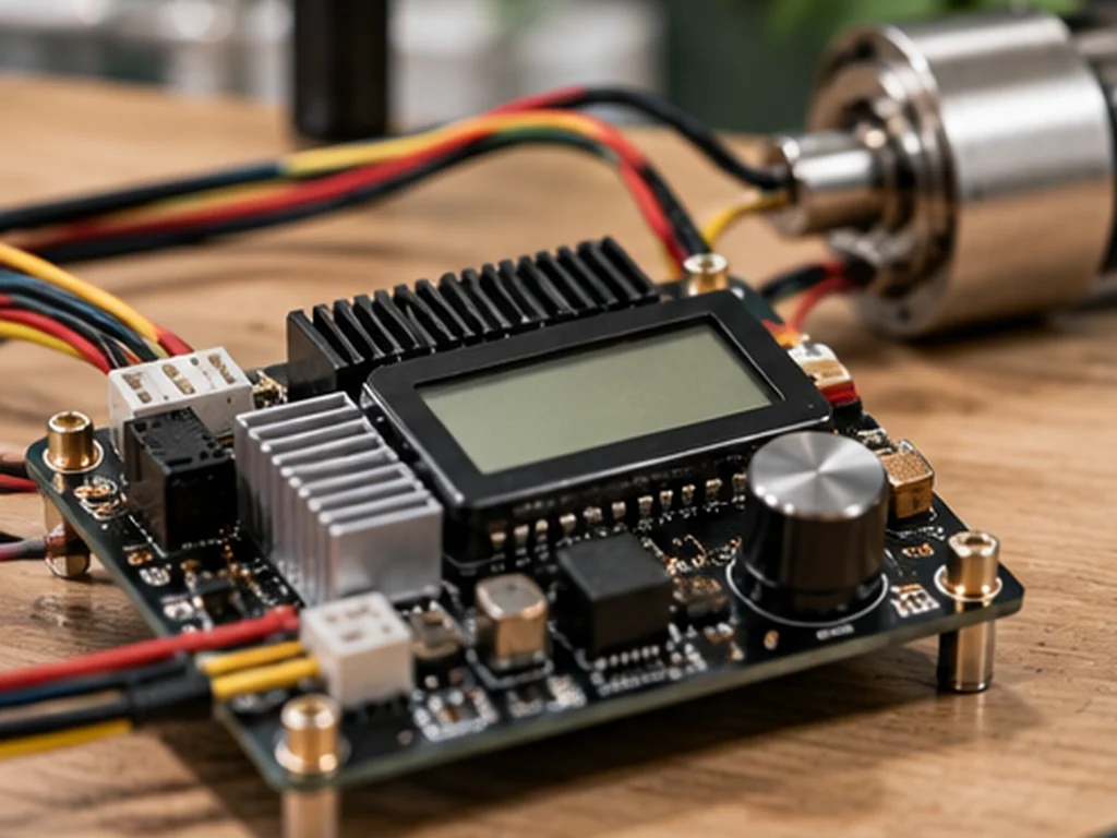 Electronic temperature-control circuit with wired sensor