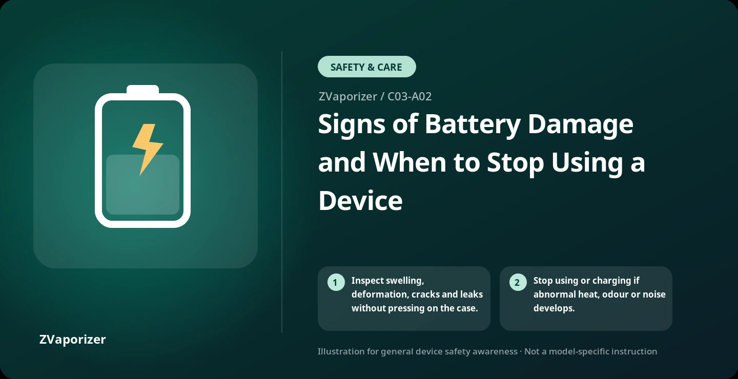 Signs of Battery Damage and When to Stop Using a Device
