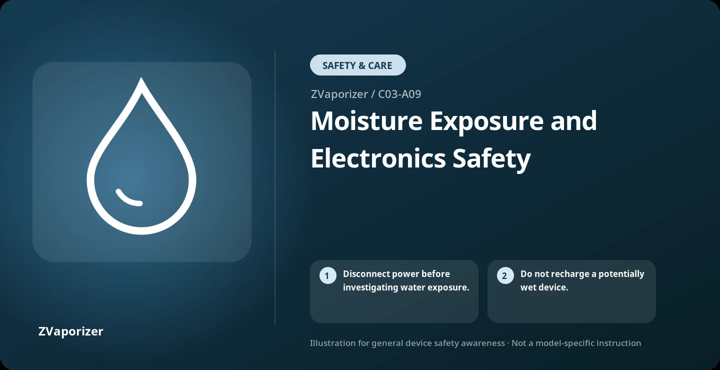 Moisture Exposure and Electronics Safety