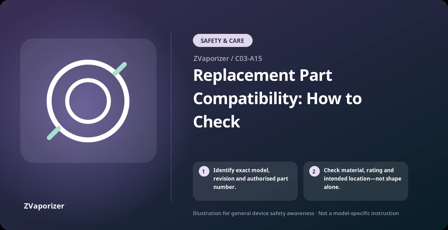 Replacement Part Compatibility: How to Check