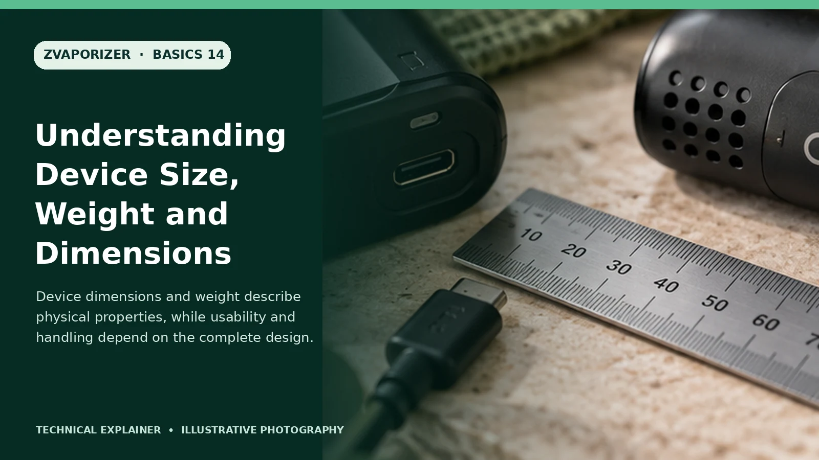 Understanding Device Size, Weight and Dimensions