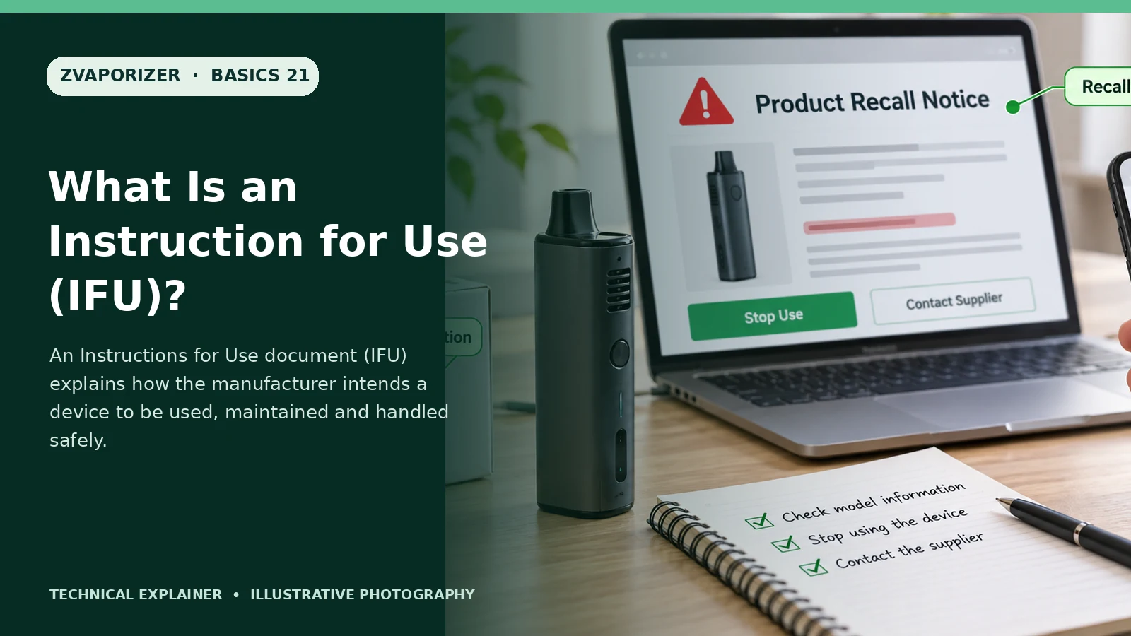 What Is an Instruction for Use (IFU)?