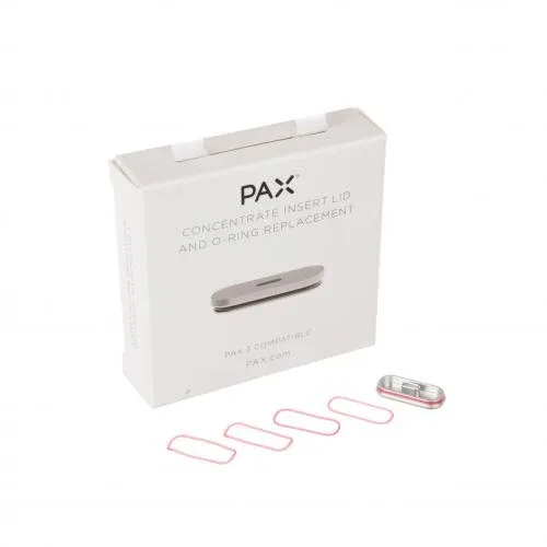 Pax 3 Concentrate Insert Lid & O-Rings