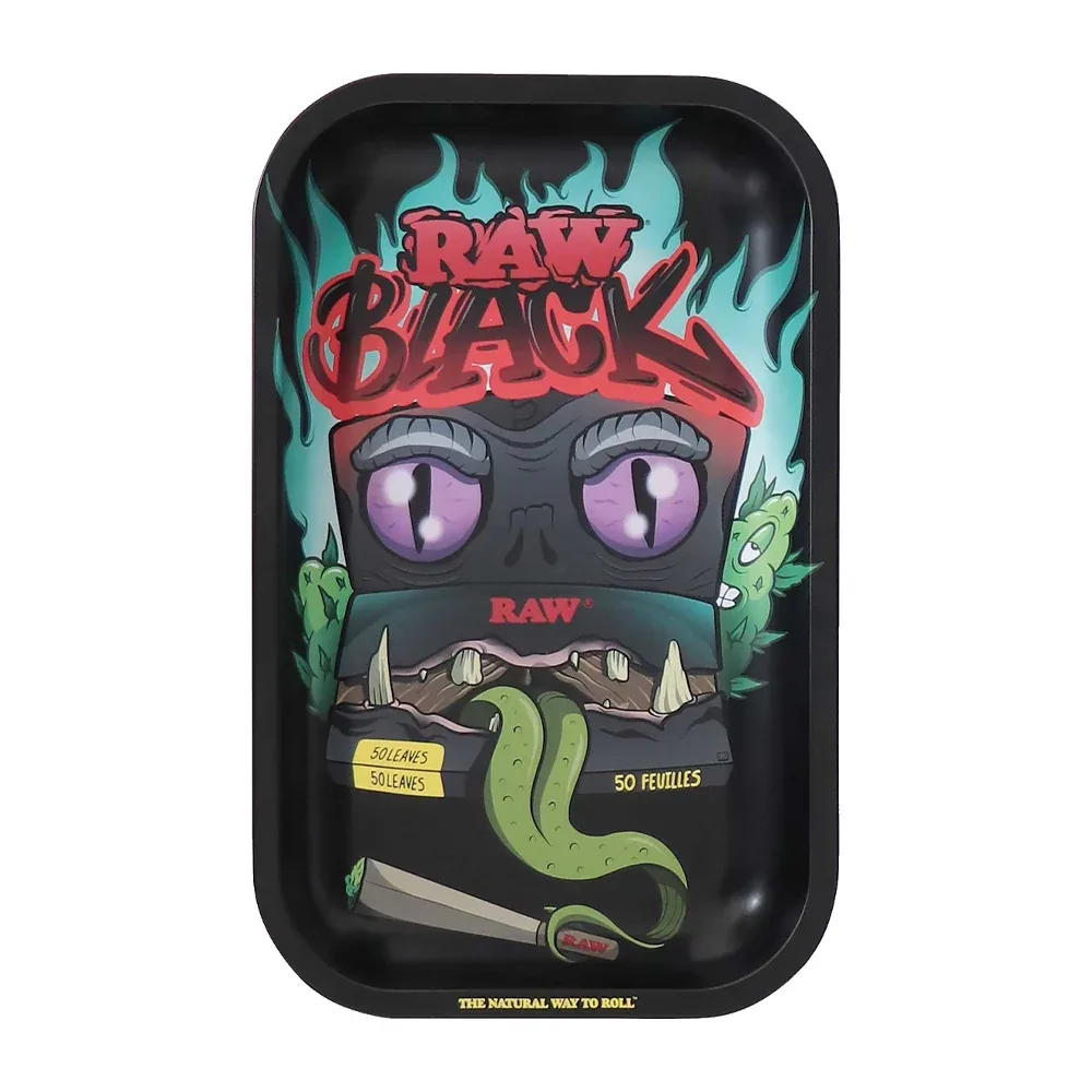 Raw Black Monster Rolling Tray Medium