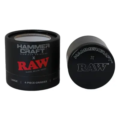 Raw Hammer Craft Large Aluminium Grinder 4 Parts - 60mm