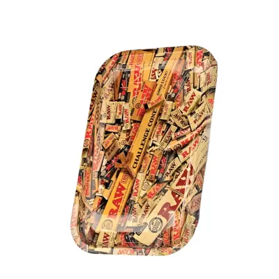 Raw - Mixed Products Metal Rolling Tray