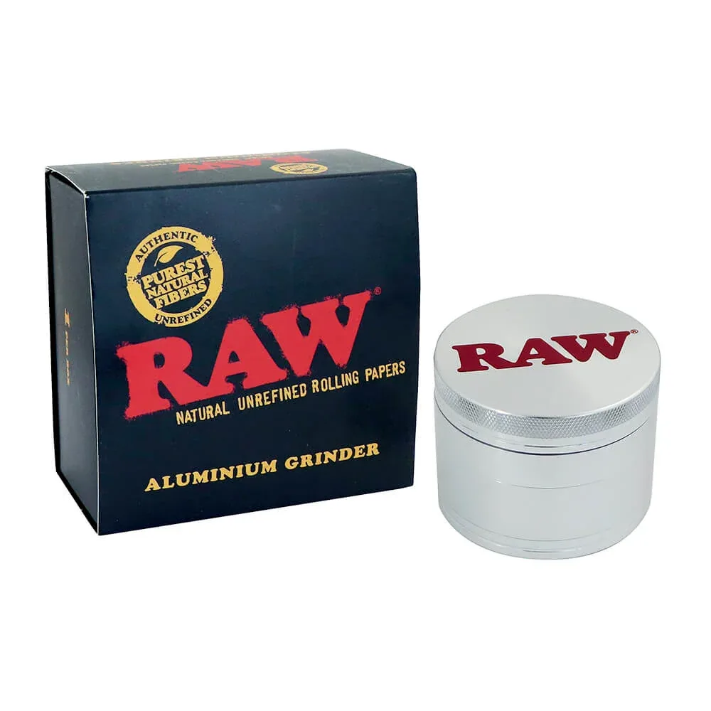 Raw Original Metal Grinder 4 Parts - 56mm + Giftbox