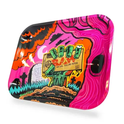 Raw Zombie Large Metal Rolling Tray