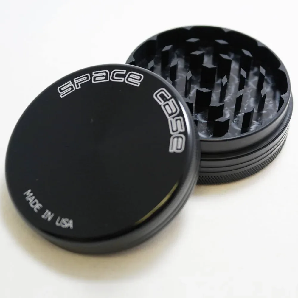 Space Case 2 Piece Titanium Grinder Choose Small, Medium or Large