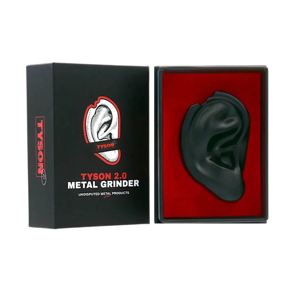 Tyson 2.0 Metal Grinder Mike Bite 2 Parts - Black
