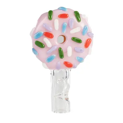 ZV x Empire Glass Pink Frosted Donut