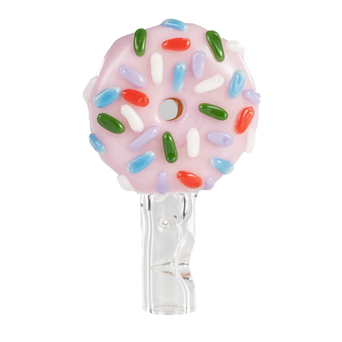 ZV x Empire Glass Pink Frosted Donut